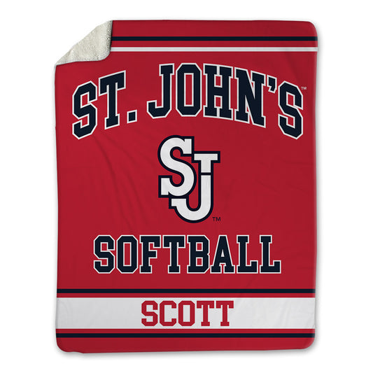 St. Johns - NCAA Softball : Jacqueline Scott - Blanket-0