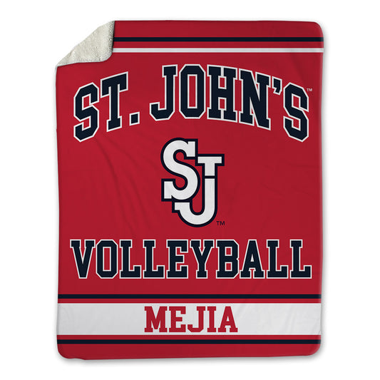 St. Johns - NCAA Women's Volleyball : Katianna Mejia - Blanket-0