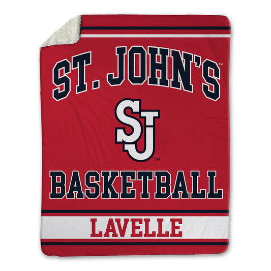 St. Johns - NCAA Women's Basketball : Kylie Lavelle - Blanket-0