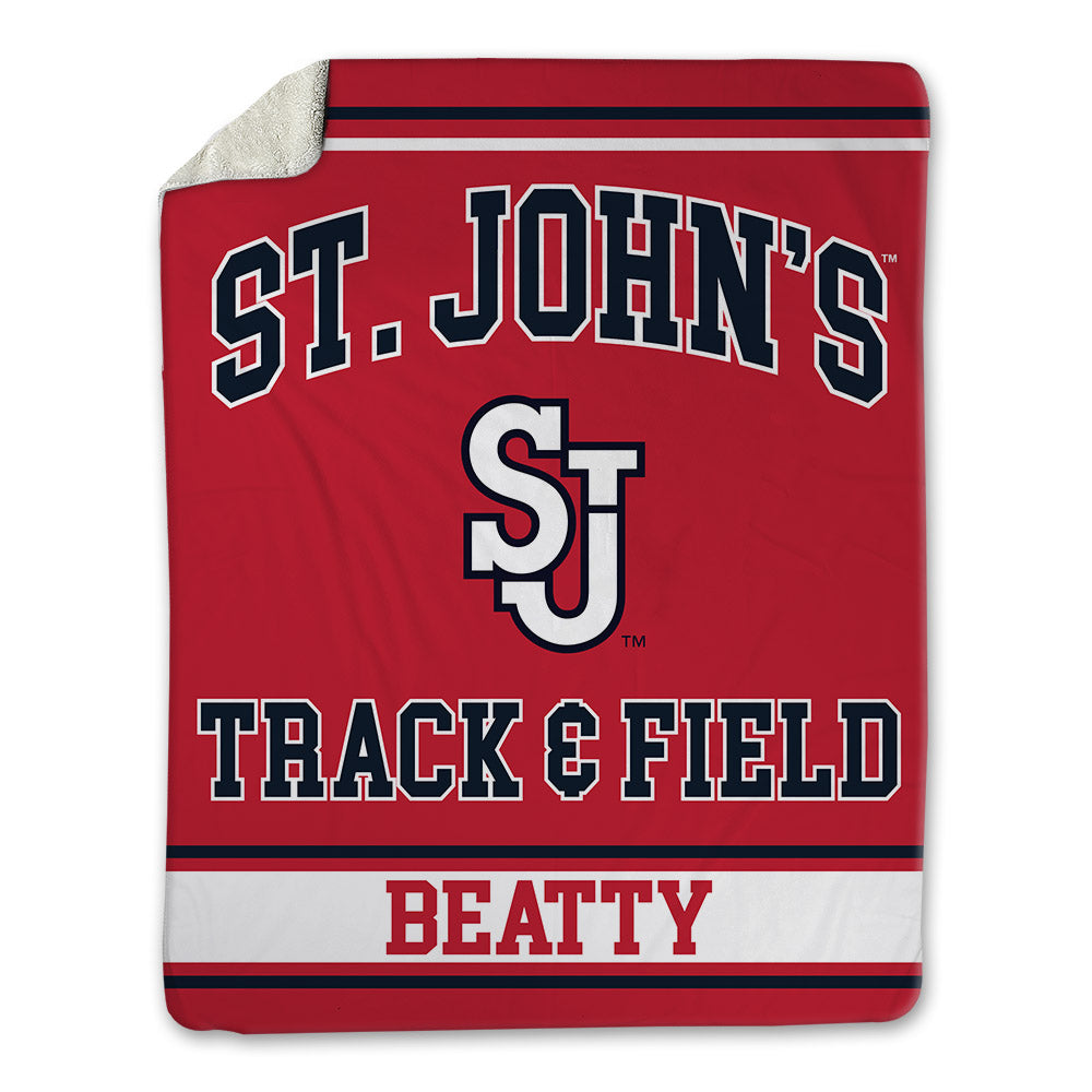 St. Johns - NCAA Women's Track & Field : Briyah Beatty - Blanket-0