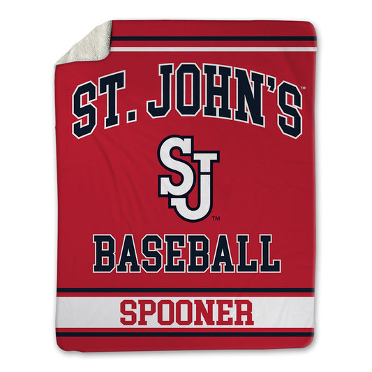 St. Johns - NCAA Baseball : Declan Spooner - Blanket-0