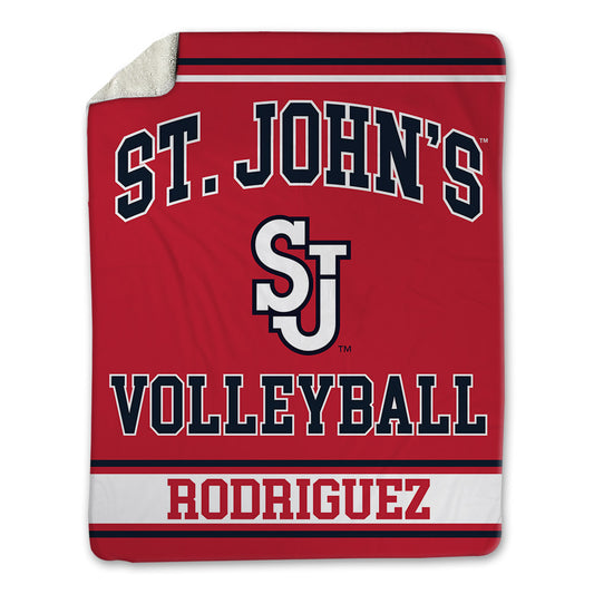 St. Johns - NCAA Women's Volleyball : Angelica Rodriguez - Blanket-0