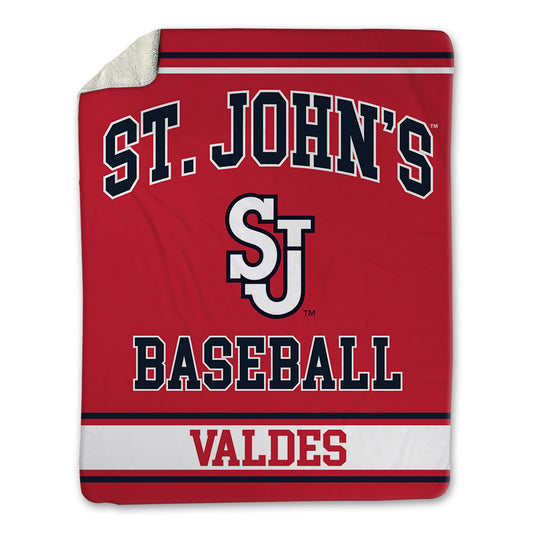 St. Johns - NCAA Baseball : Roberto Valdes - Blanket-0