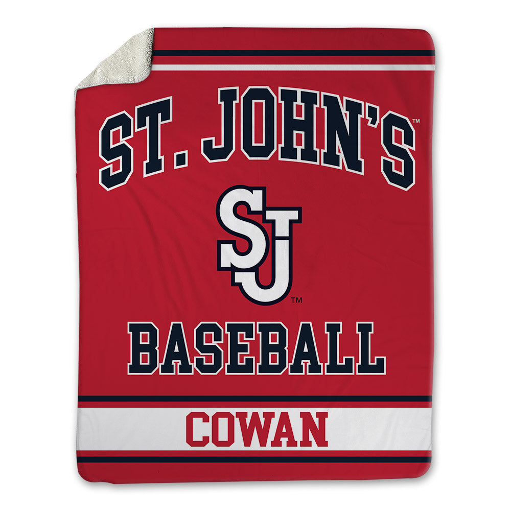 St. Johns - NCAA Baseball : Will Cowan - Blanket-0