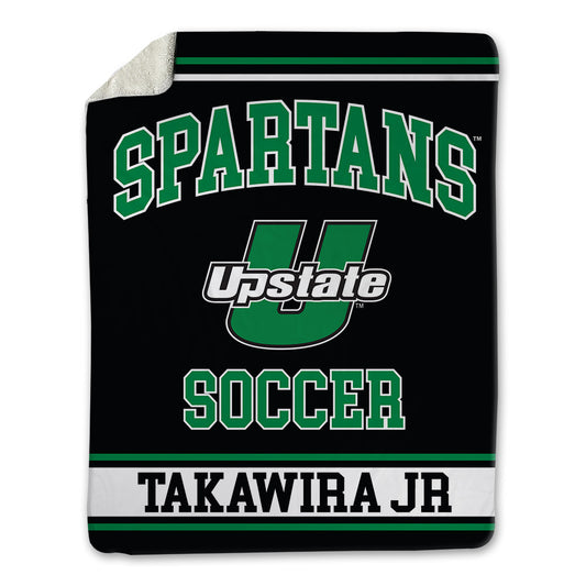 USC Upstate - NCAA Men's Soccer : Vitalis Takawira Jr - Blanket-0