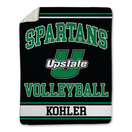 USC Upstate - NCAA Women's Volleyball : Summer Kohler - Blanket-0