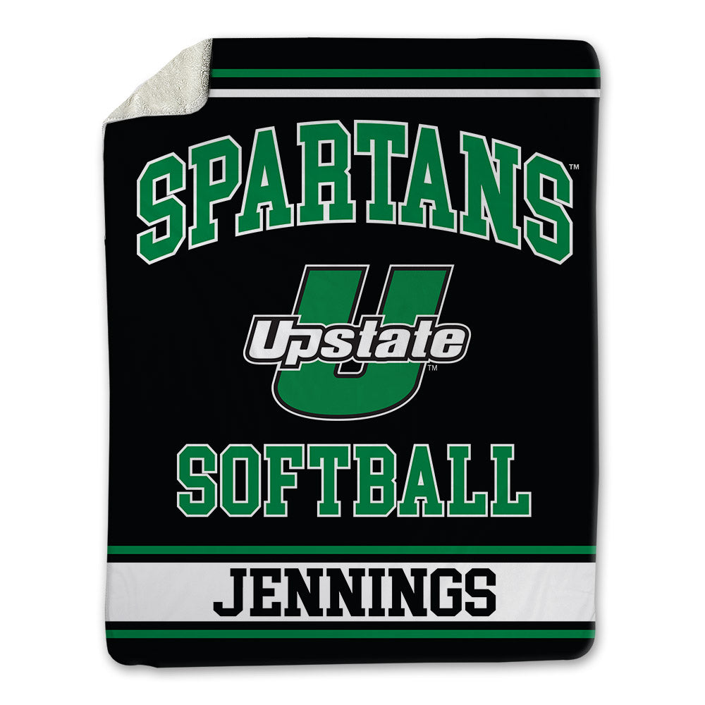 USC Upstate - NCAA Softball : Laney Jennings - Blanket-0