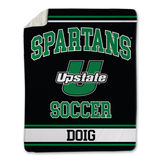 USC Upstate - NCAA Men's Soccer : Bryan Doig - Blanket-0
