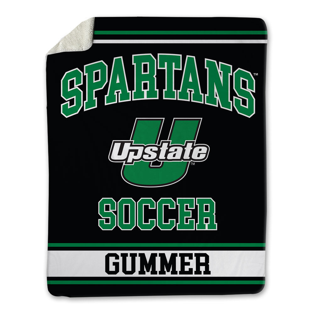 USC Upstate - NCAA Men's Soccer : Aiden Gummer - Blanket-0