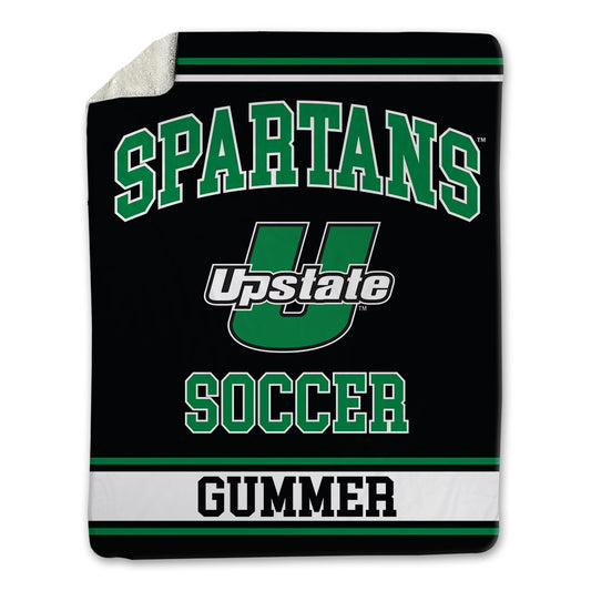 USC Upstate - NCAA Men's Soccer : Aiden Gummer - Blanket-0
