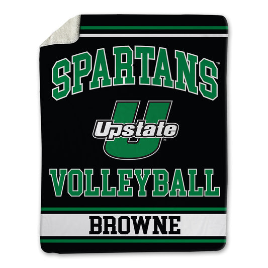 USC Upstate - NCAA Women's Volleyball : Nya Browne - Blanket-0