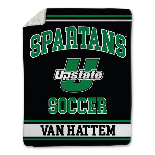 USC Upstate - NCAA Men's Soccer : Xibbe van Hattem - Blanket-0