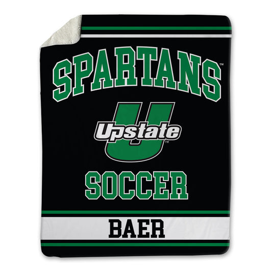 USC Upstate - NCAA Women's Soccer : Audrey Baer - Blanket-0
