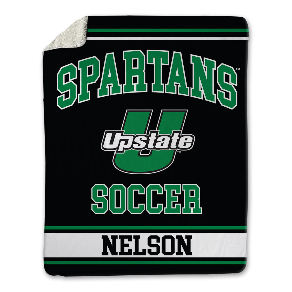 USC Upstate - NCAA Women's Soccer : Morgan Nelson - Blanket-0