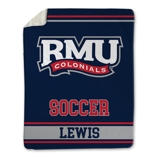 Robert Morris - NCAA Men's Soccer : Chris Lewis - Blanket-0