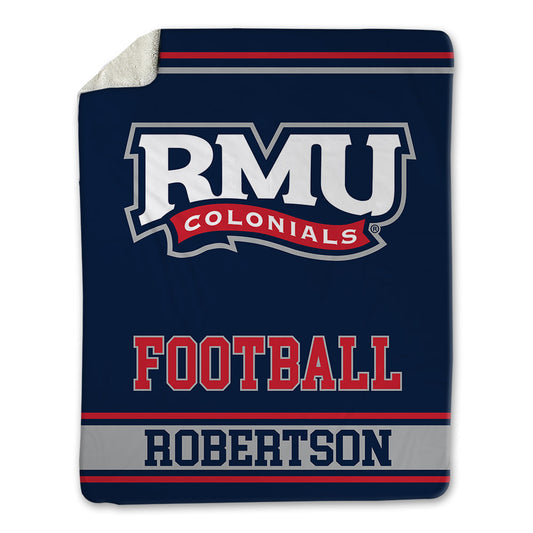 Robert Morris - NCAA Football : Bryan Robertson - Blanket-0