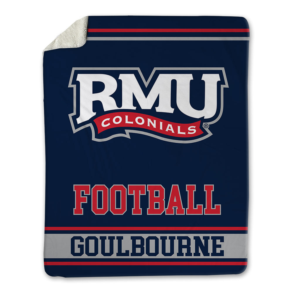 Robert Morris - NCAA Football : Xavier Goulbourne - Blanket-0