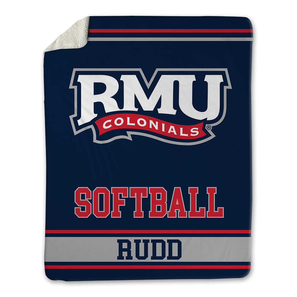 Robert Morris - NCAA Softball : Aglaia Rudd - Blanket-0