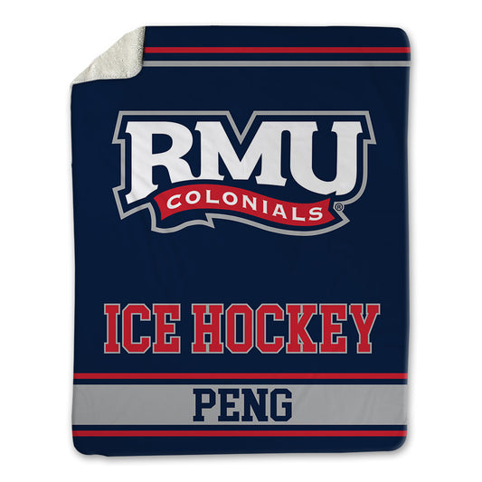 Robert Morris - NCAA Women's Ice Hockey : Yiyi Peng - Blanket-0