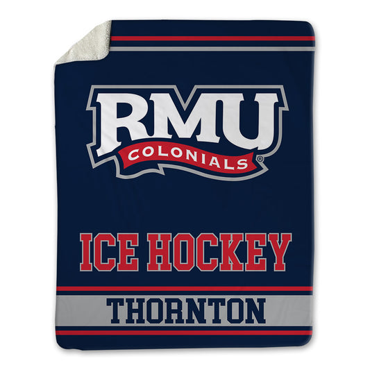 Robert Morris - NCAA Women's Ice Hockey : Hannah Thornton - Blanket-0
