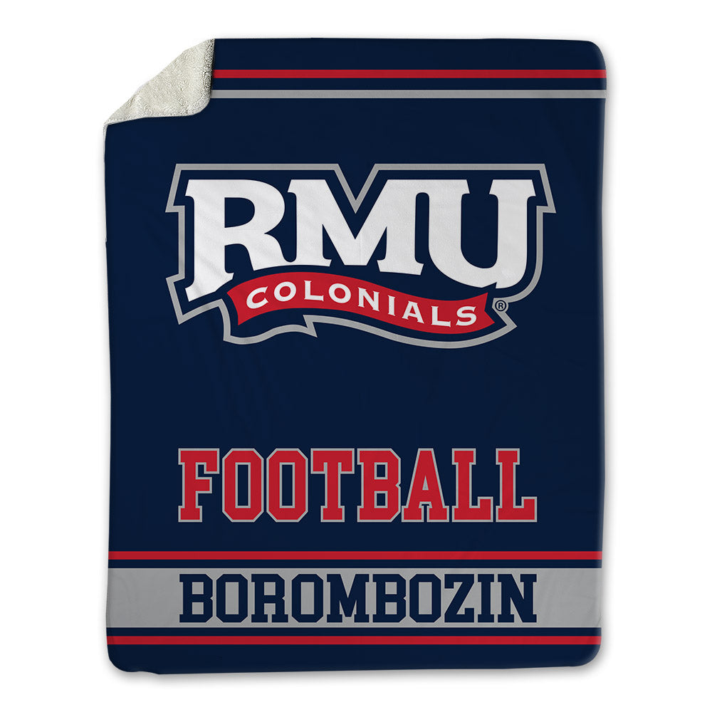 Robert Morris - NCAA Football : Tyler Borombozin - Blanket-0