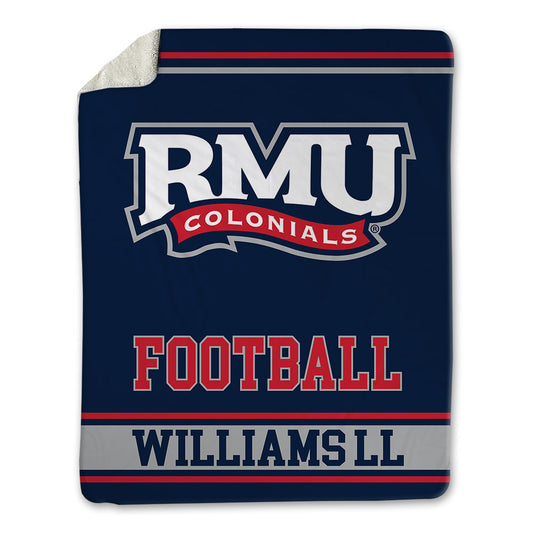 Robert Morris - NCAA Football : Chyco Williams ll - Blanket-0