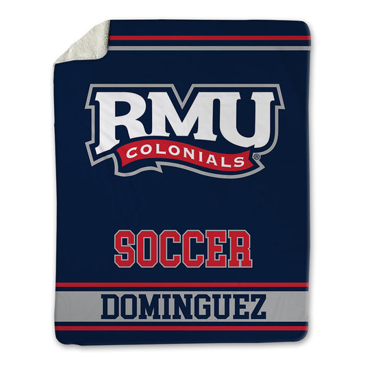 Robert Morris - NCAA Men's Soccer : Miguel Dominguez - Blanket-0