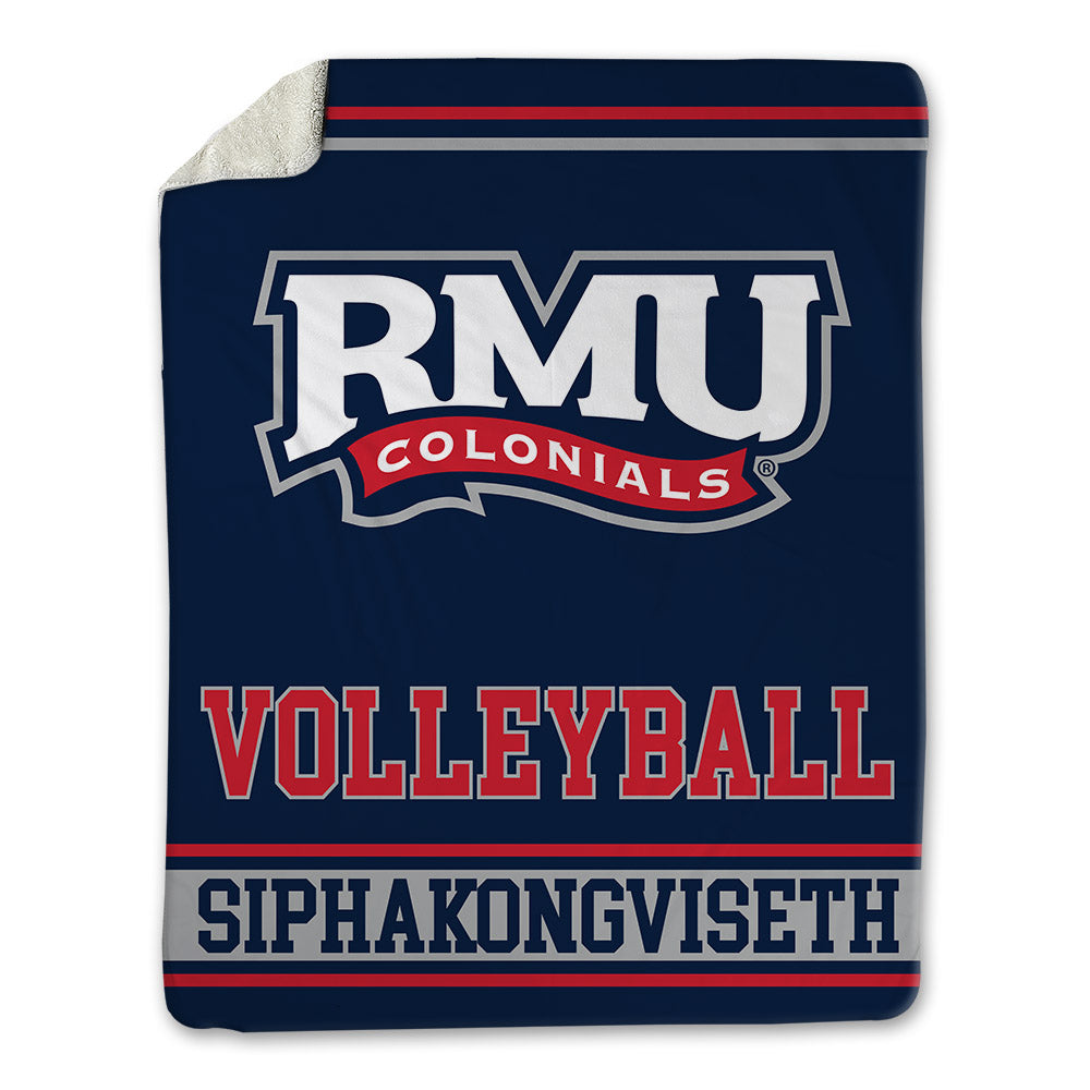 Robert Morris - NCAA Women's Volleyball : Maddie Siphakongviseth - Blanket-0