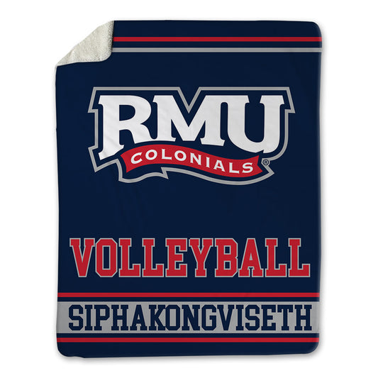 Robert Morris - NCAA Women's Volleyball : Maddie Siphakongviseth - Blanket-0