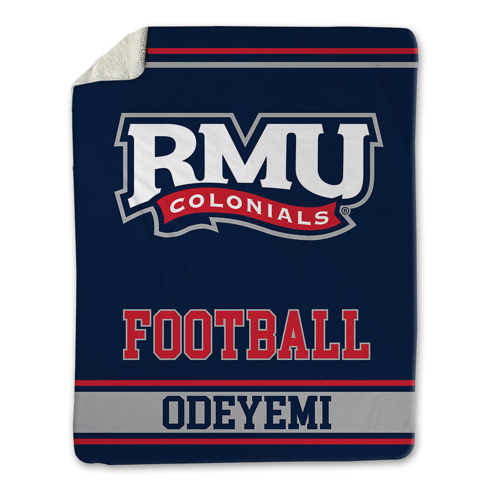 Robert Morris - NCAA Football : Michael Odeyemi - Blanket-0