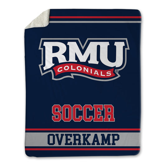 Robert Morris - NCAA Men's Soccer : Fabian Overkamp - Blanket-0