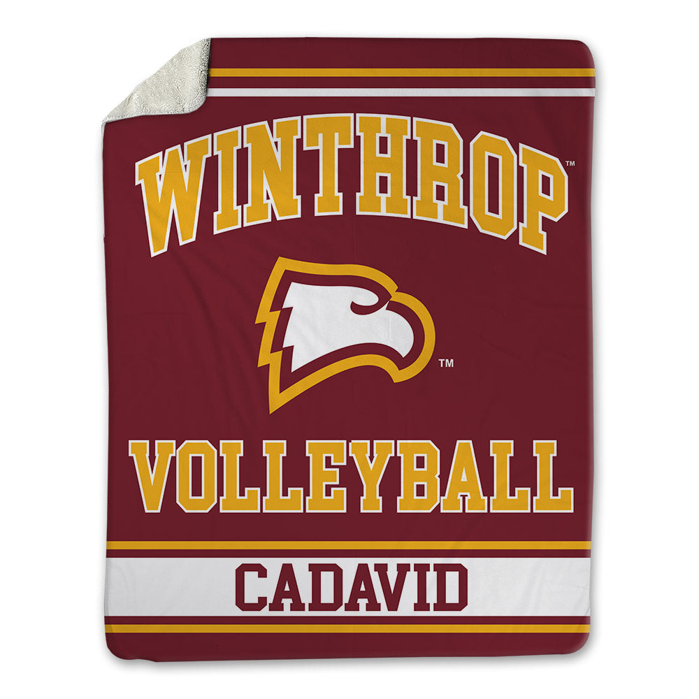 Winthrop - NCAA Women's Volleyball : Alyah Cadavid - Blanket-0