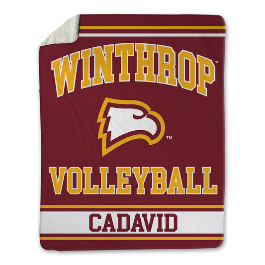 Winthrop - NCAA Women's Volleyball : Alyah Cadavid - Blanket-0