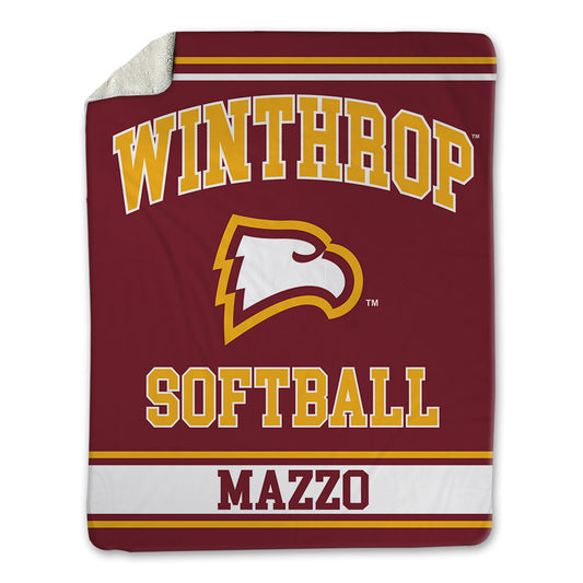 Winthrop - NCAA Softball : Bridget Mazzo - Blanket-0