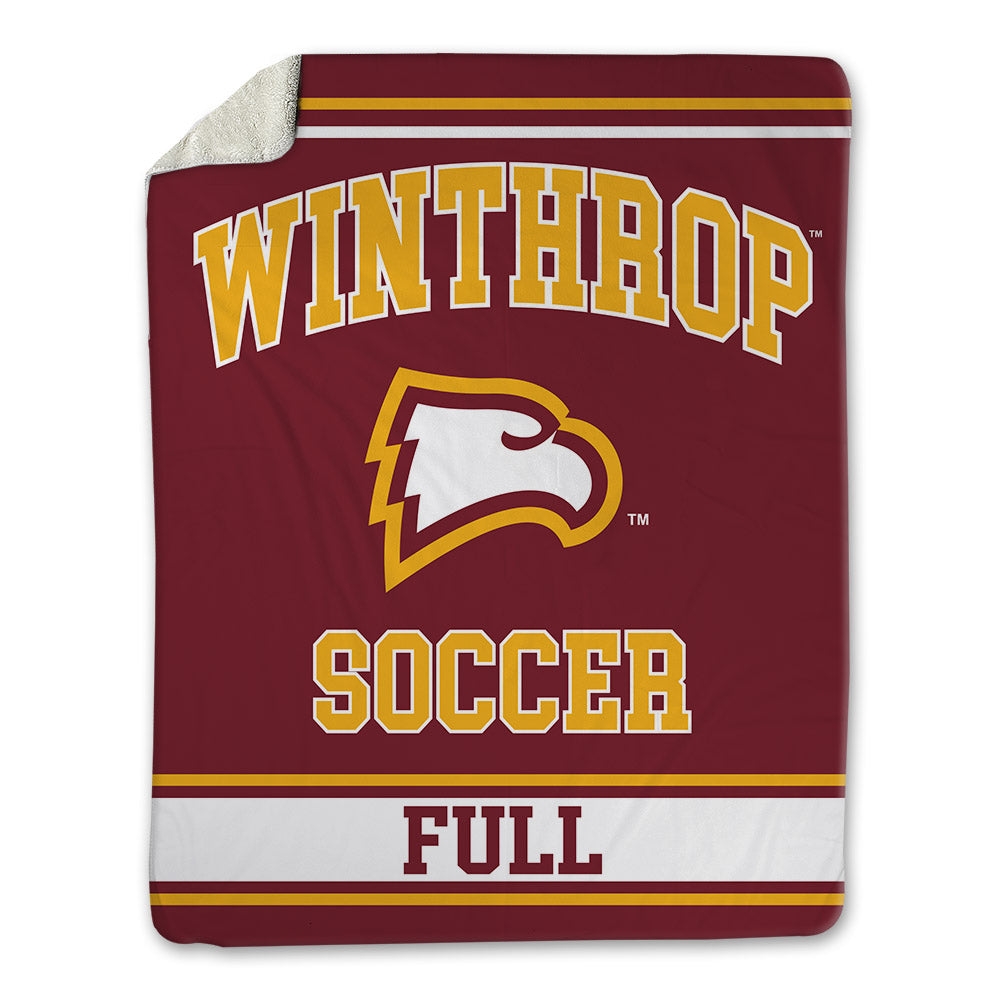 Winthrop - NCAA Women's Soccer : Kylie Full - Blanket-0
