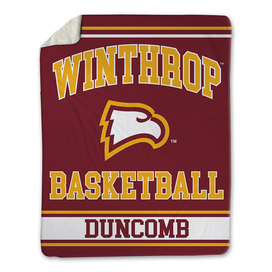 Winthrop - NCAA Men's Basketball : Logan Duncomb - Blanket-0