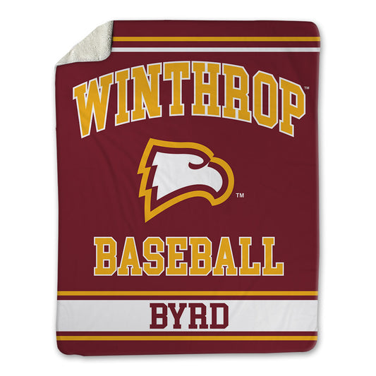 Winthrop - NCAA Baseball : Garrett Byrd - Blanket-0