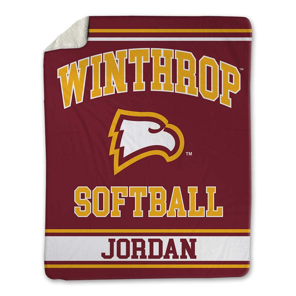 Winthrop - NCAA Softball : Emma Jordan - Blanket-0