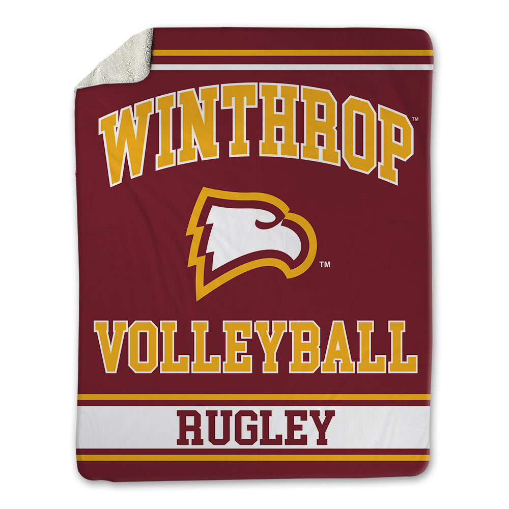 Winthrop - NCAA Women's Volleyball : Kimanni Rugley - Blanket-0