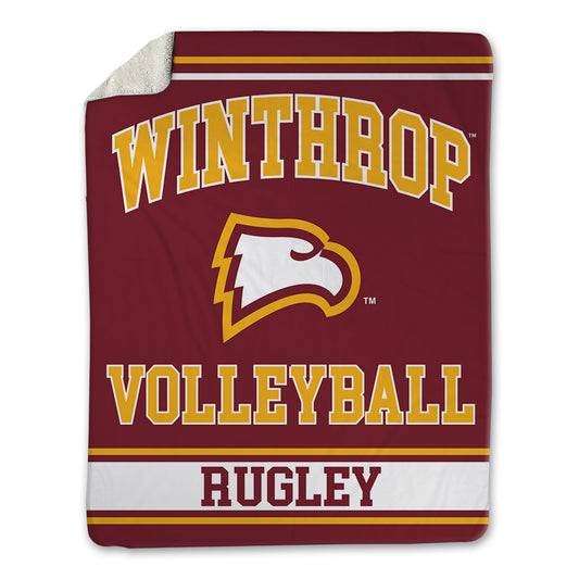 Winthrop - NCAA Women's Volleyball : Kimanni Rugley - Blanket-0