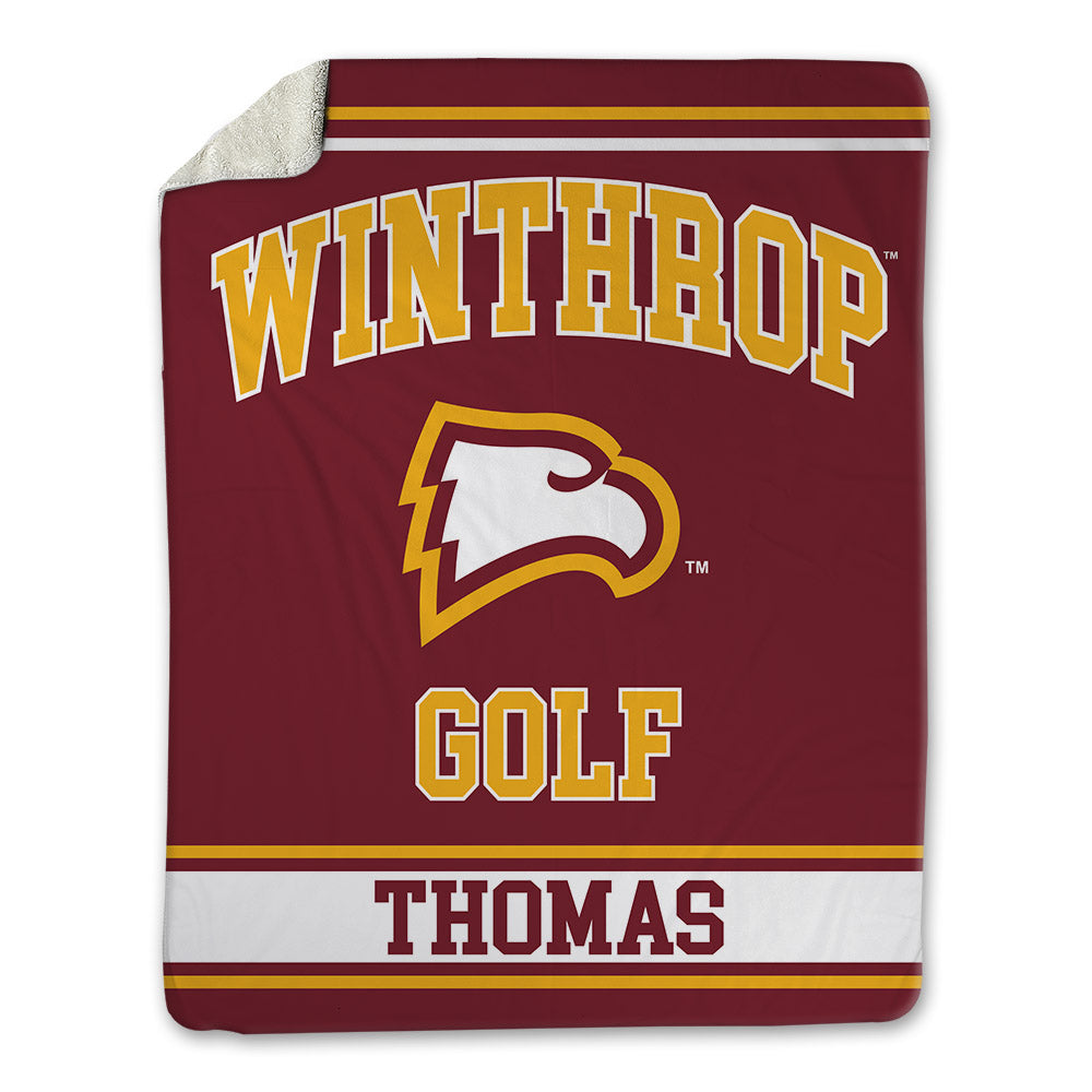 Winthrop - NCAA Men's Golf : Waymon Thomas - Blanket-0