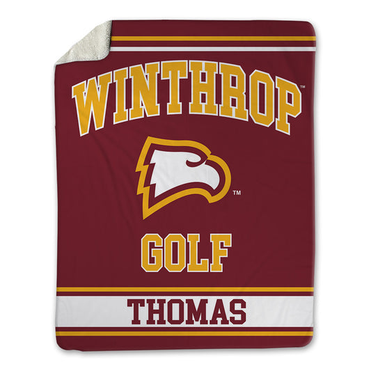 Winthrop - NCAA Men's Golf : Waymon Thomas - Blanket-0