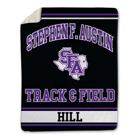 SFA - NCAA Men's Track & Field : Brayden Hill - Blanket-0