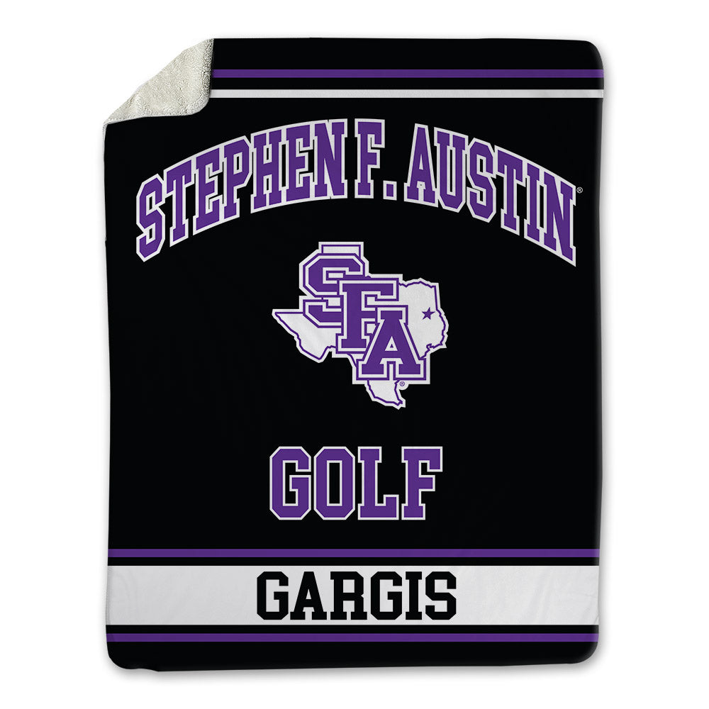 SFA - NCAA Men's Golf : Sam Gargis - Blanket-0