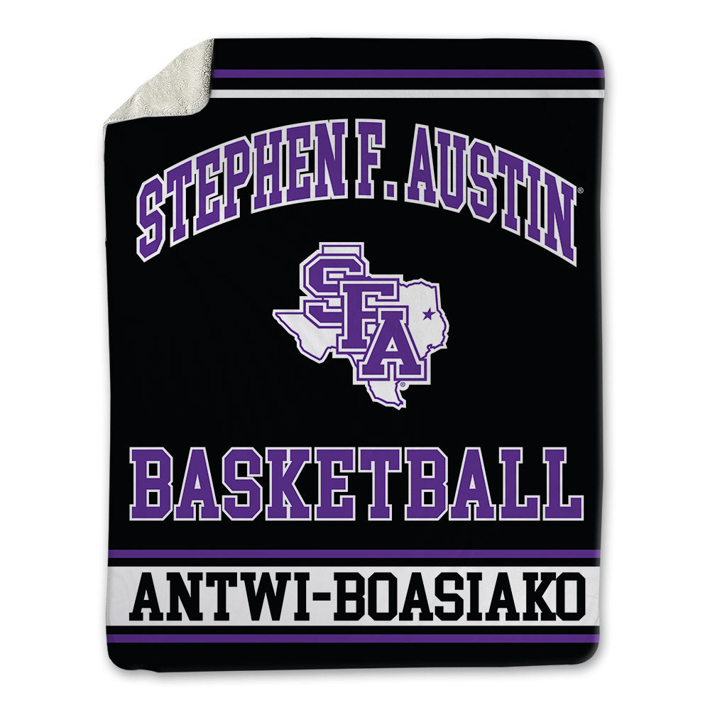 SFA - NCAA Men's Basketball : Nana Kwadwo Antwi-Boasiako - Blanket-0