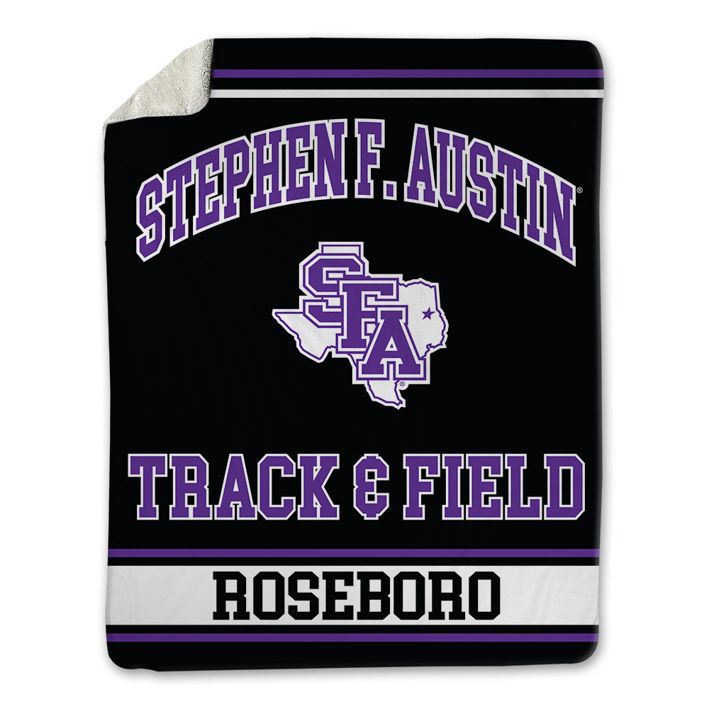 SFA - NCAA Men's Track & Field : Mason Roseboro - Blanket-0