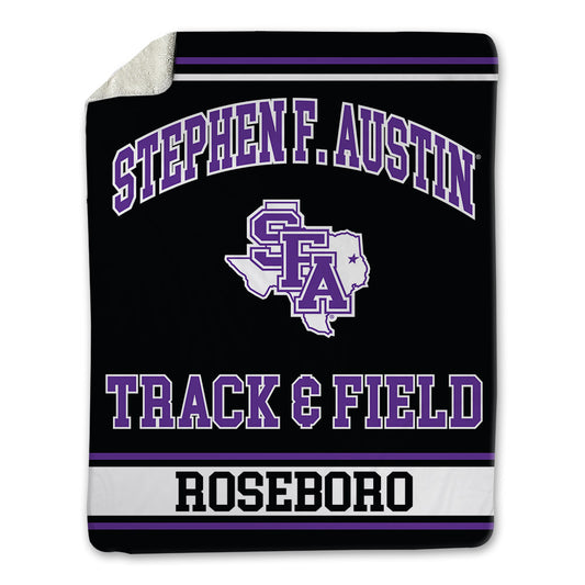 SFA - NCAA Men's Track & Field : Mason Roseboro - Blanket-0