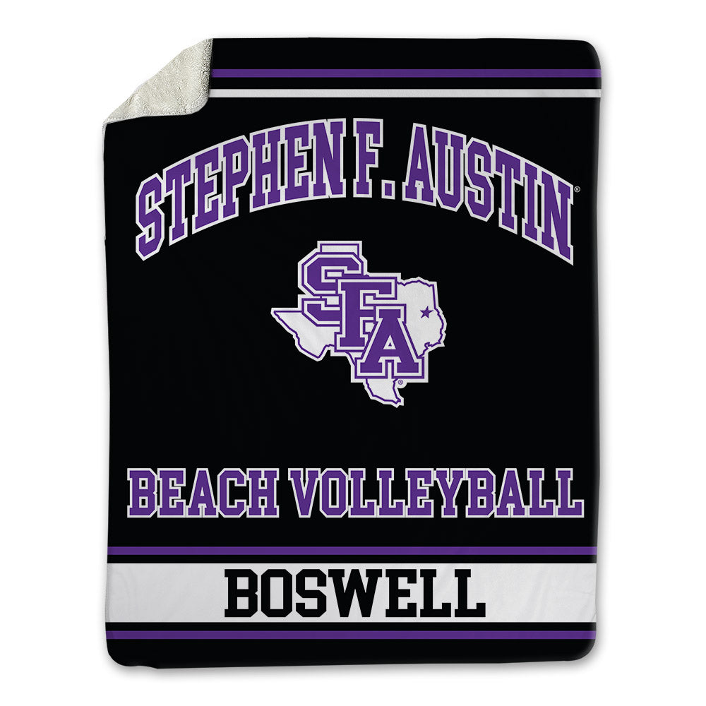 SFA - NCAA Beach Volleyball : Ashley Boswell - Blanket-0