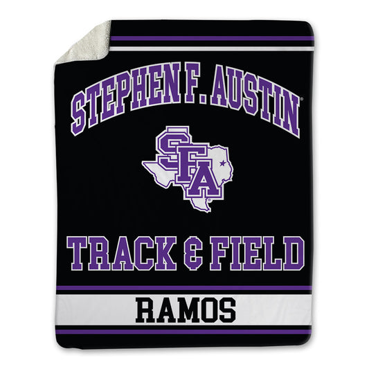 SFA - NCAA Men's Track & Field : Victor Ramos - Blanket-0