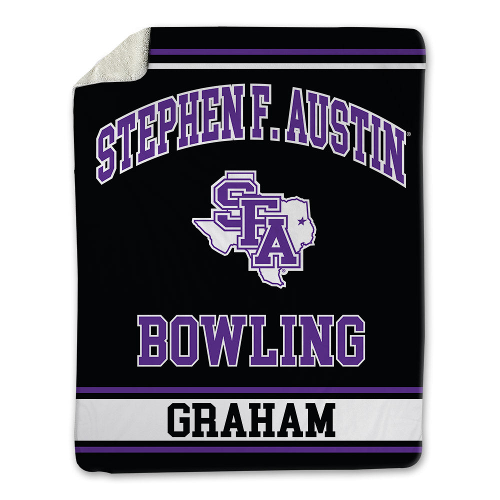 SFA - NCAA Women's Bowling : Kristyn Graham - Blanket-0